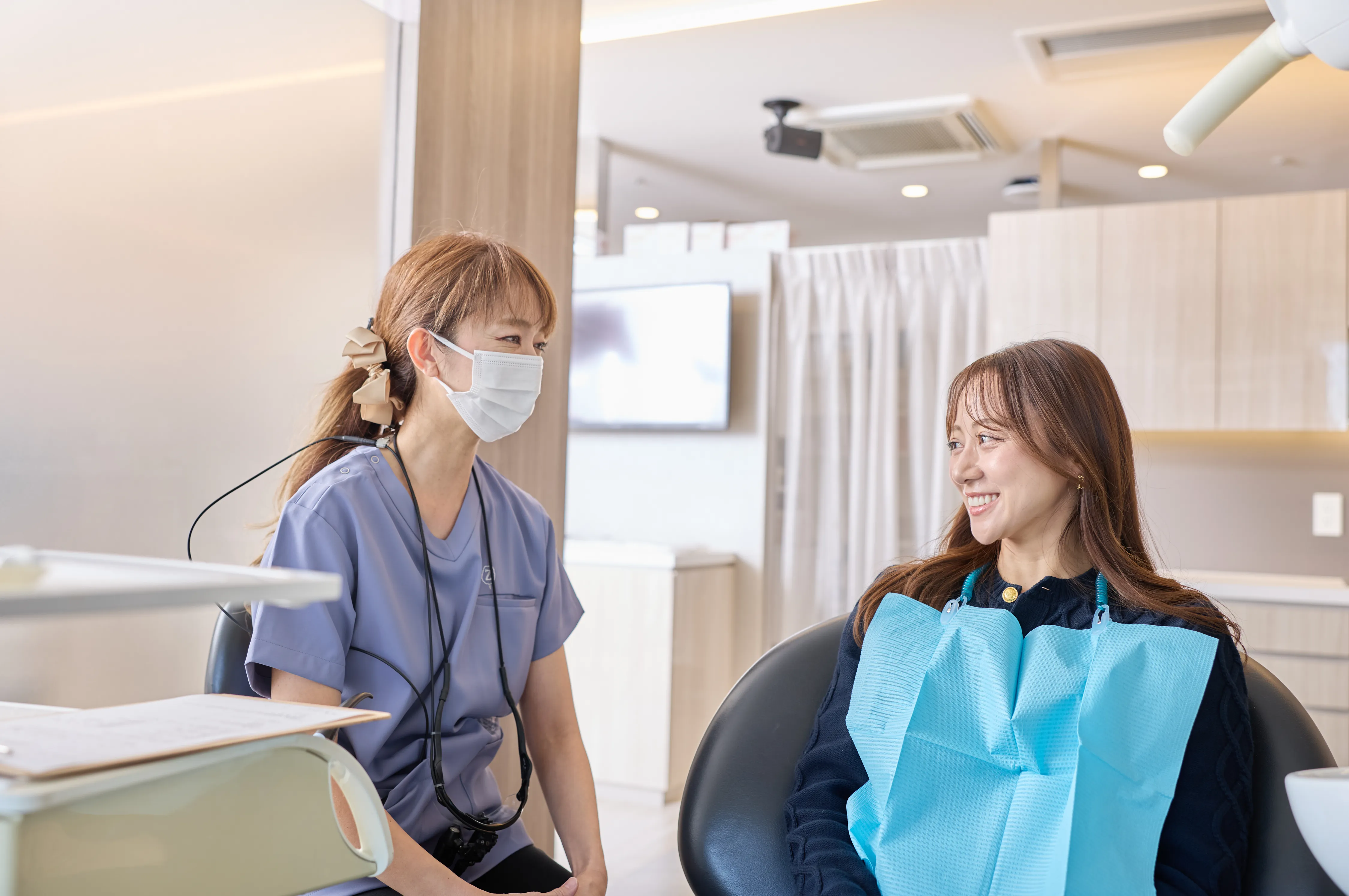 治療相談の様子